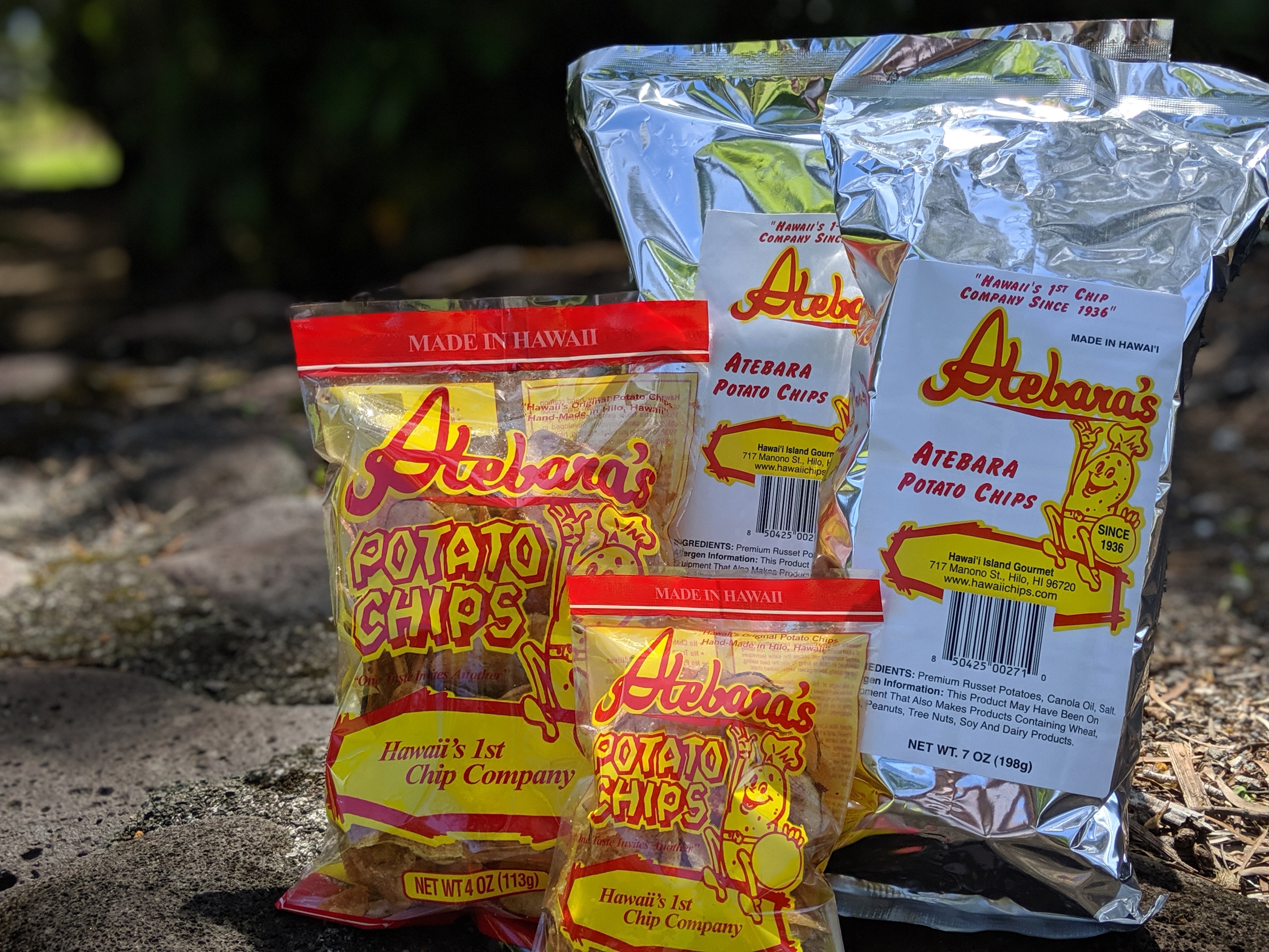 Potato Chips | Hawaii Island Gourmet: Atebara Chips